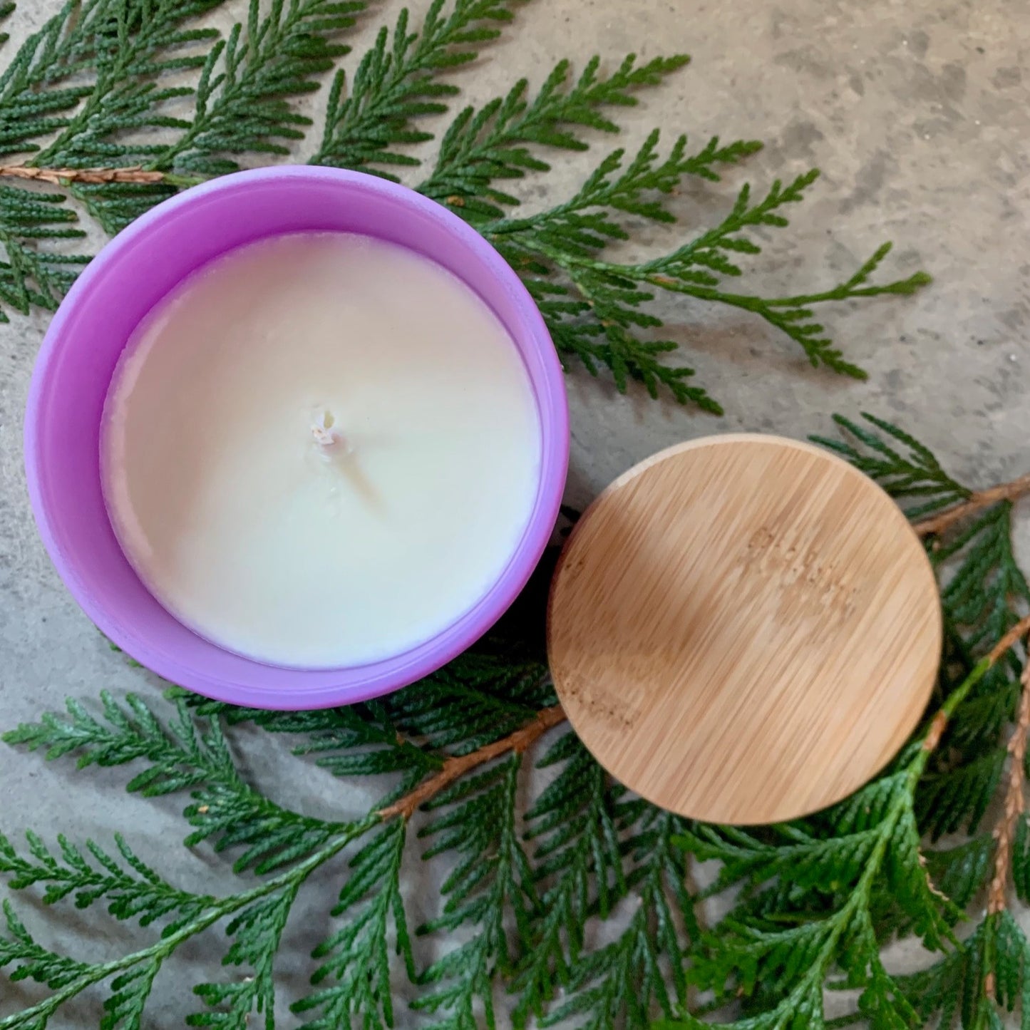 Lavender Cedar Soy Candle