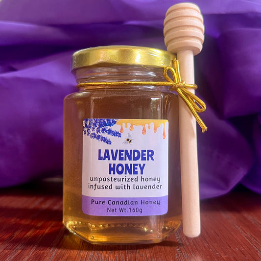 Lavender Honey with Dipper