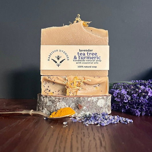 Tea Tree & Turmeric Lavender Soap